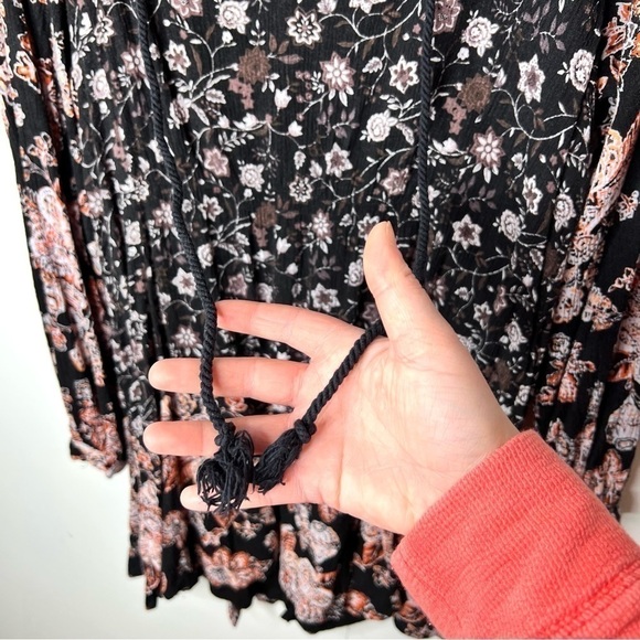 Free People Boho Lucky Loosie Swing Tunic Top Size Extra Small Mini Dress - Picture 6 of 15